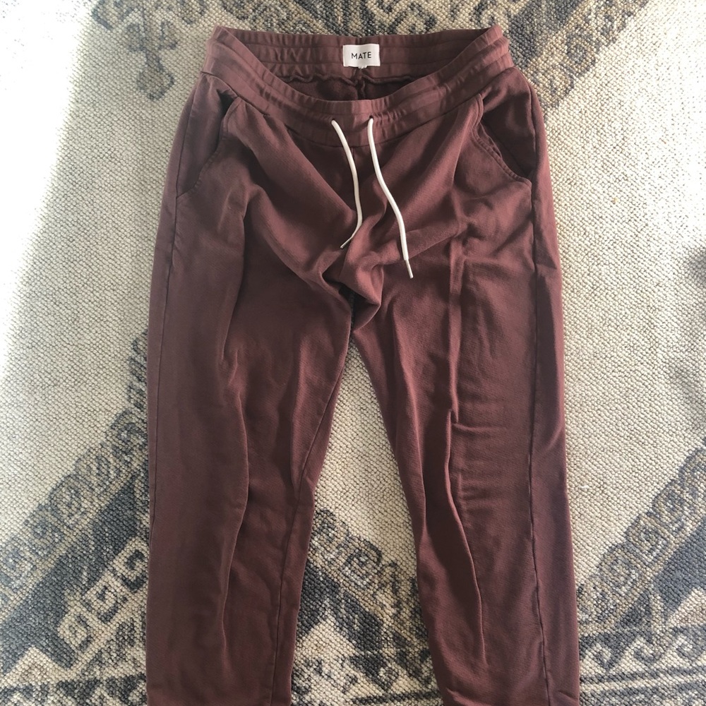 MATE THE LABEL organic terry classic jogger